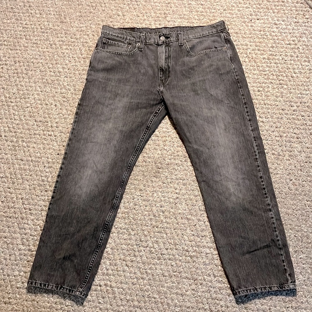 Levi’s 502 Grey Denim Jeans Size 36 x 30